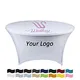 Custom Plain Style Round Stretch Spandex Table Cloth for Outdoor Party